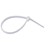 Хомут-стяжка 2.5 х 100 мм, белая