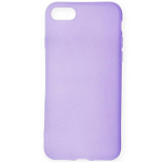 Cиликоновый чехол CTR для iPhone 5/5S/5SE тонкий (сиреневый)