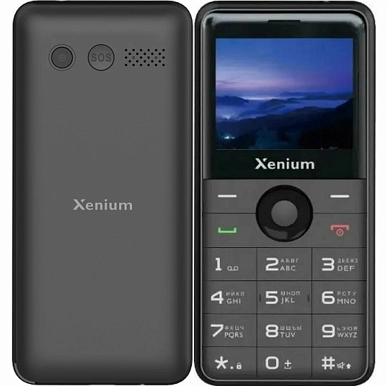 Телефон XENIUM X700 черный(Уценка)