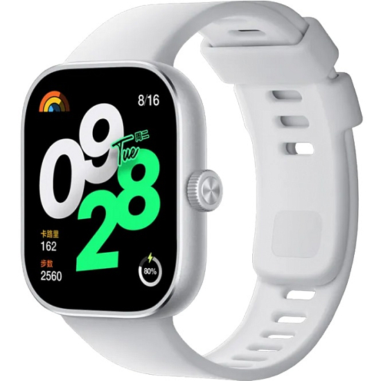 Смарт-часы XIAOMI Redmi Watch 4 серебристый