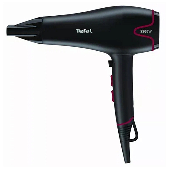 Фен TEFAL Motion Dry HV5700D8, черный