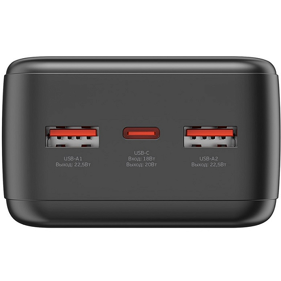 Внешний АКБ NRG Turbo V4 (30000mAh) черный