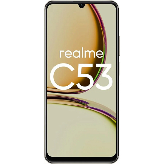 Смартфон Realme C53 6/128 Золотой (мятая упаковка)