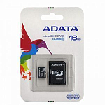 Micro SD 16Gb A-Data Class 10 c адаптером SD