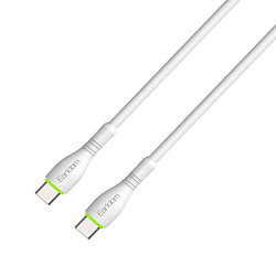 Кабель Type-C <--> Type-C  1.0м EARLDOM EC-151C, белый