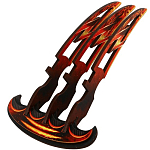 Деревянное оружие, детское сувенирное «Огненные», когти Росомахи, 18.7×10.5×3.4 см 10837559