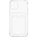 Силиконовый чехол DF для iPhone 11 DF iCardCase-01 с отделением для карты