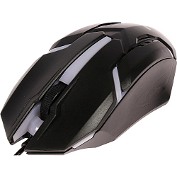 Мышь RITMIX ROM-305 чёрная, USB