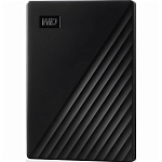 Внешний жёсткий диск 2.5" 4Tb WESTERN DIGITAL My Passport (WDBPKJ0040BBK-WESN/WDBPKJ0040BBK-WESN))