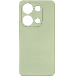 Силиконовый чехол DF для Poco M6 Pro (4G)/Xiaomi Redmi Note 13 Pro (4G) DF poCase-20 (light green)