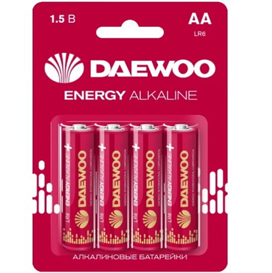 Элемент питания DAEWOO LR06 ENERGY BL-4 (40/960)