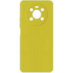 Задняя накладка AKSS Soft Touch для Honor X9 (2022), желтый