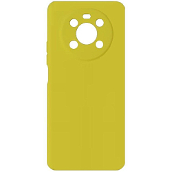 Задняя накладка AKSS Soft Touch для Honor X9 (2022), желтый