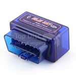 Автосканер БП ELM-327 (OEM) Bluetooth v1.5 синий (SC03-D)