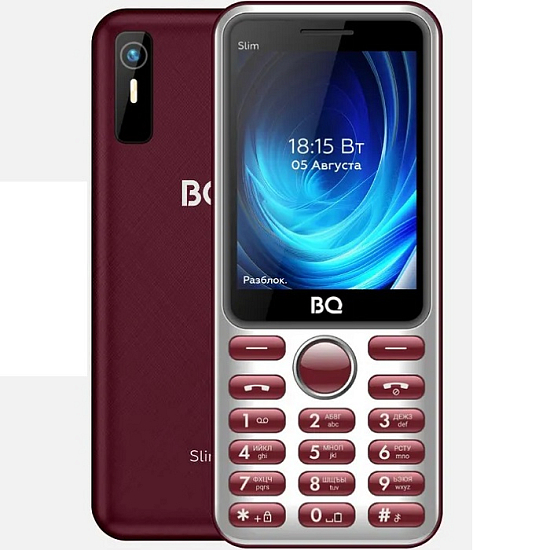 Телефон BQ 2833 Slim Red