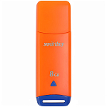 USB  8Gb SMARTBUY Easy оранжевый