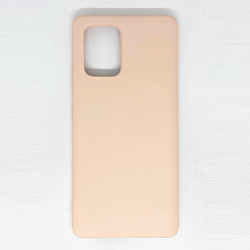 Задняя накладка ZIBELINO Soft Case для Samsung Galaxy S10 Lite/A91 (розовый песок)