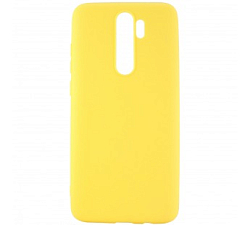 Задняя накладка ZIBELINO Soft Matte для Xiaomi Redmi Note 8 Pro Yellow