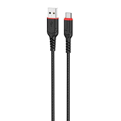 Кабель USB <--> Type-C  3.0м HOCO X59 черный