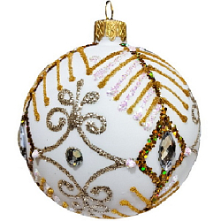 Шар "Графика 2365/2", серия "ВС", 80мм, в подарочной упаковке КУ-80-231065/2