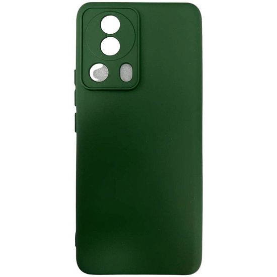 Задняя накладка SILICONE COVER для Xiaomi Mi 13 Lite (зеленый)