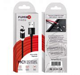 Кабель USB <--> Type-C  1.0м FUMIKO MC01 магнитный черный
