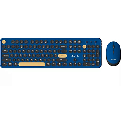Клавиатура+мышь БП AULA AC306 Royal Blue-Black