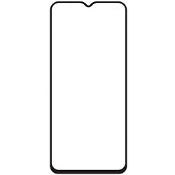 Противоударное стекло 9D NONAME для Honor X7, HD, черное