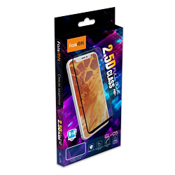 Противоударное стекло 2.5D FAISON для SAMSUNG Galaxy A71, GL-05, черное, полный клей