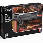 Конструктор Оружие Техно «Пистолет», 332 детали, 6 пуль, стреляет