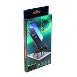 Противоударное стекло FAISON для XIAOMI Redmi Note 6 Pro, Super-D, черное, полный клей