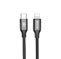 Кабель Lightning <--> Type-C  2.0м BASEUS Yiven, чёрный