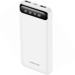 Внешний АКБ BOROFONE BJ14, Freeway (10000mAh), белый