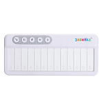 Музыкальное пианино звук, свет, цвет белый 10452926