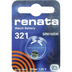 Элемент питания RENATA R321 (SR616SW) BOX-10