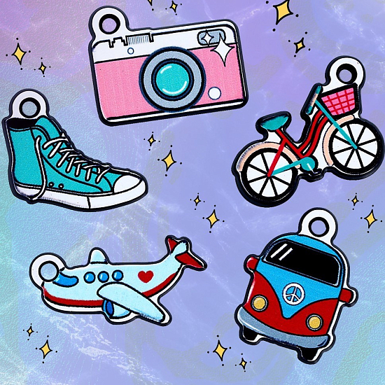 Набор с шармами, 5 шт. 9019593