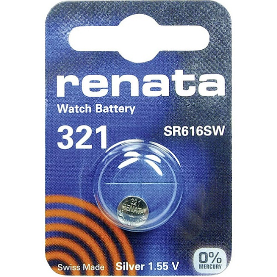 Элемент питания RENATA R321 (SR616SW) BOX-10