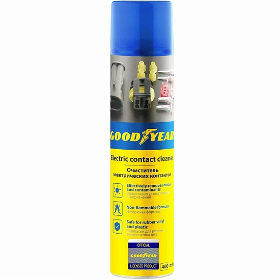 Очиститель электро контактов Goodyear аэрозоль (400 мл)