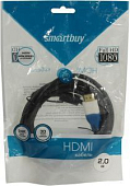 Кабель HDMI <--> HDMI  2.0м SMARTBUY К322-75