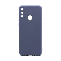 Силиконовый чехол SILICONE Case NEW ERA для Honor Play 9A серый