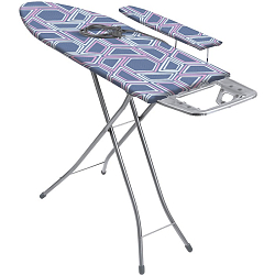 Доска гладильная Nika Bell Classy 3 тефлон (ДСП 1120х345) пу, пр, удл. чехол в ассортименте БКТ3