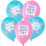 Воздушные шары латексные 12" Happy Birthday, 25 шт. 9577397