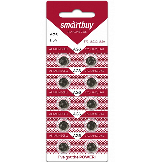 Элемент питания SMARTBUY AG06 BL-10