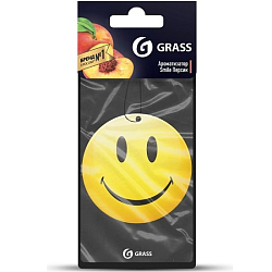 Ароматизатор GRASS SMILE персик картонный (ST-0398)