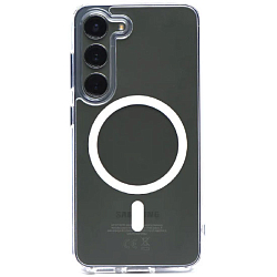 Задняя накладка KEEPHONE HYBRID PRO MAGSAFE CASE для Samsung Galaxy S25 CLEAR