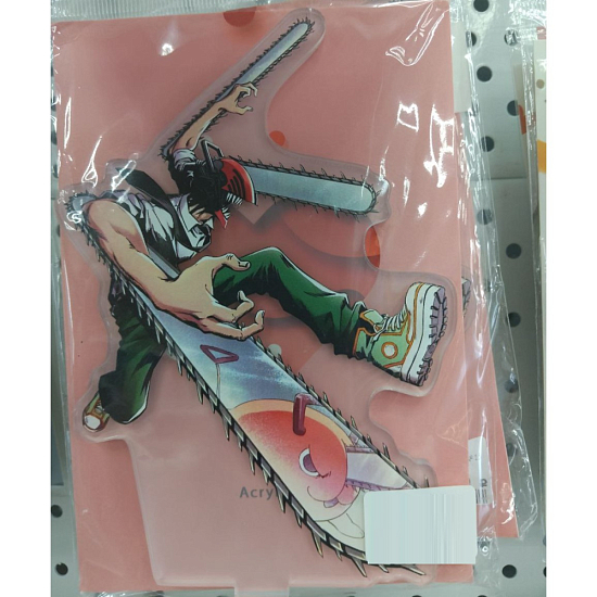 Акриловый стенд (13-15см) 2D Бензопила, № 15