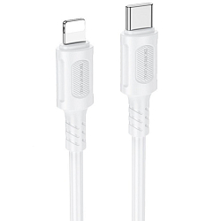 Кабель Lightning <--> Type-C  1.0м BOROFONE BX111 Feliz, белый, PD27Вт