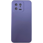 Задняя накладка SILICONE COVER для  Xiaomi 13 №05 Лаванда