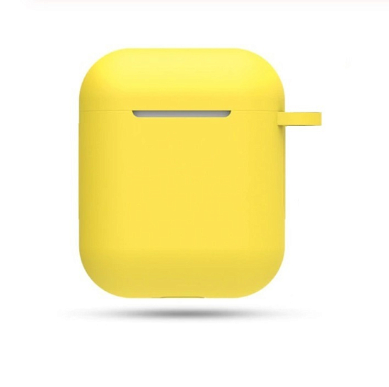 Силиконовый кейс NONAME для AirPods (желтый)