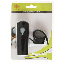 Фонарь велосипедный передний JY-7036 резиновый хомут   5308322
